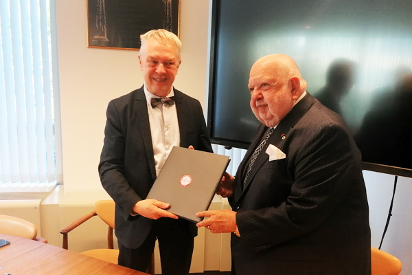 MoU signed with the Brussels Diplomatic Academy (Brussels University)